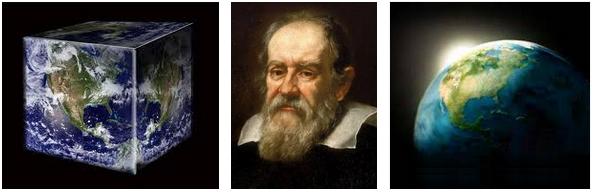 mundo quadrado ou redondo